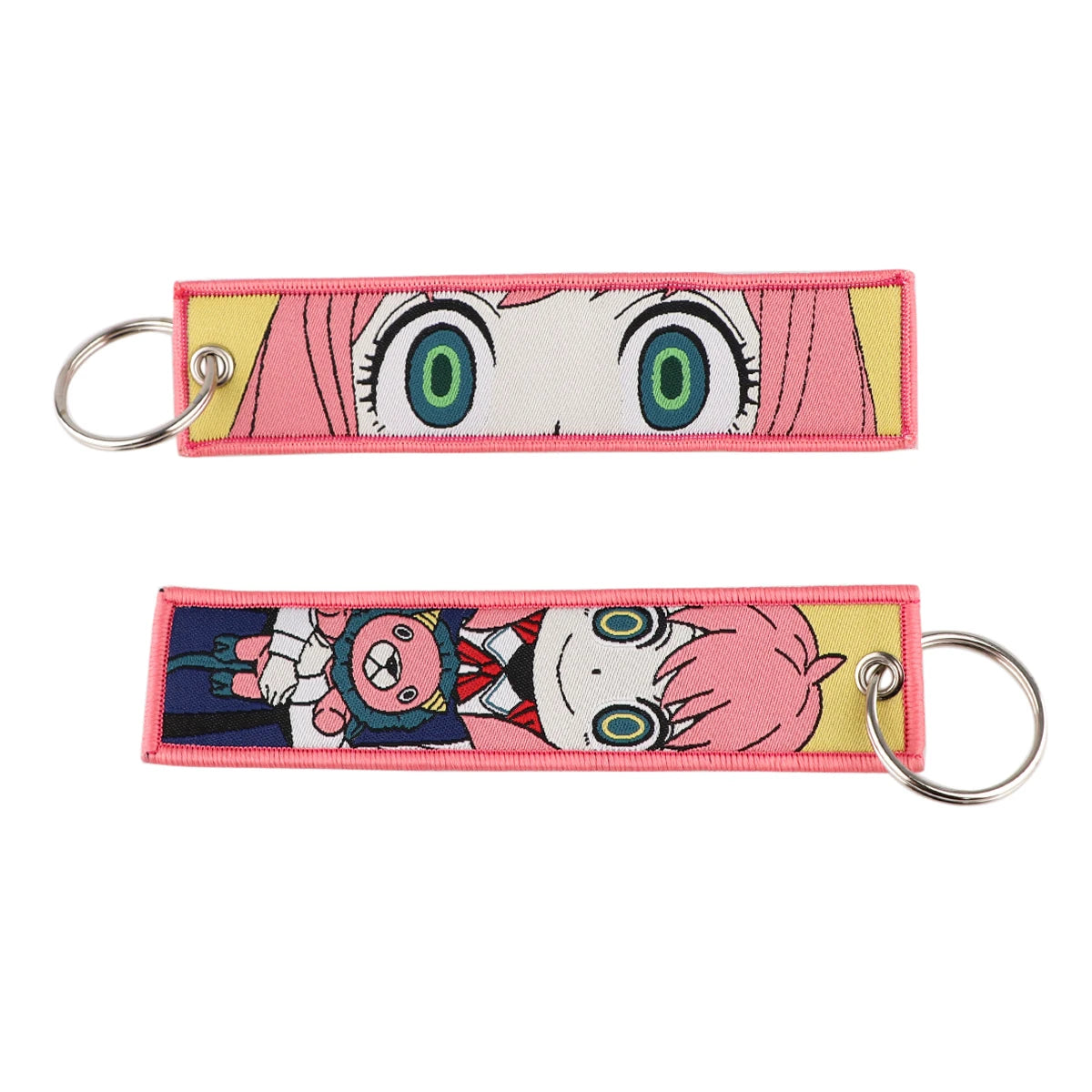 Japanese Anime Cool Embroidery Key Fobs