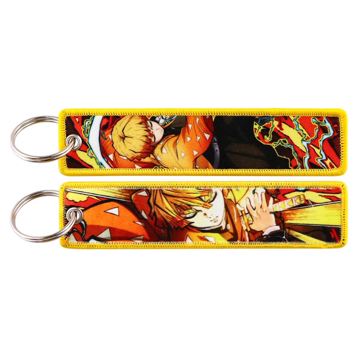 Japanese Anime Cool Embroidery Key Fobs