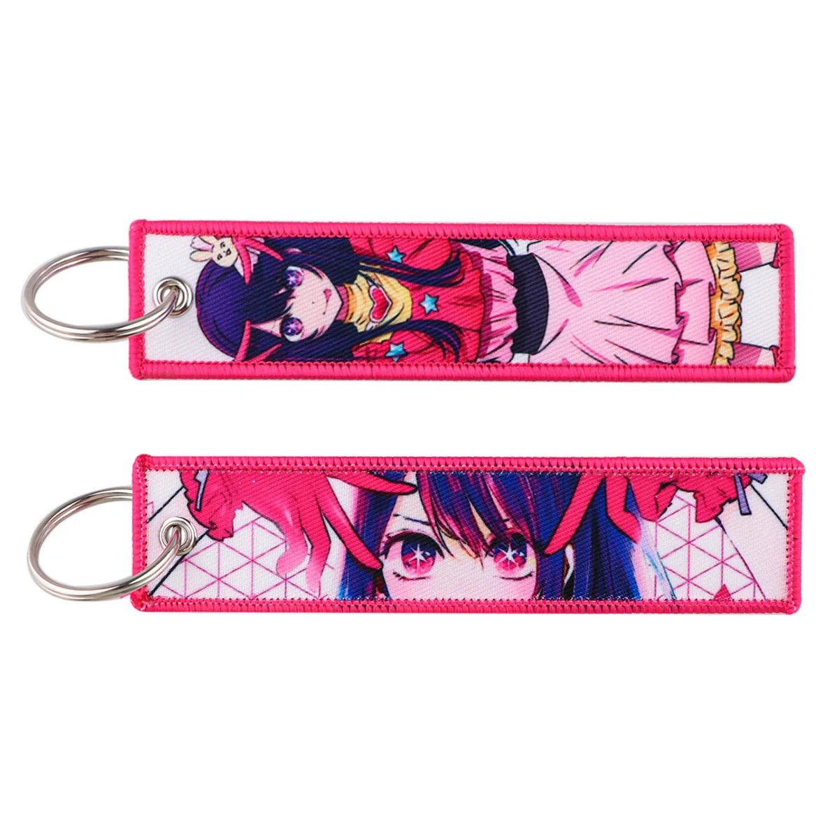 Japanese Anime Cool Embroidery Key Fobs