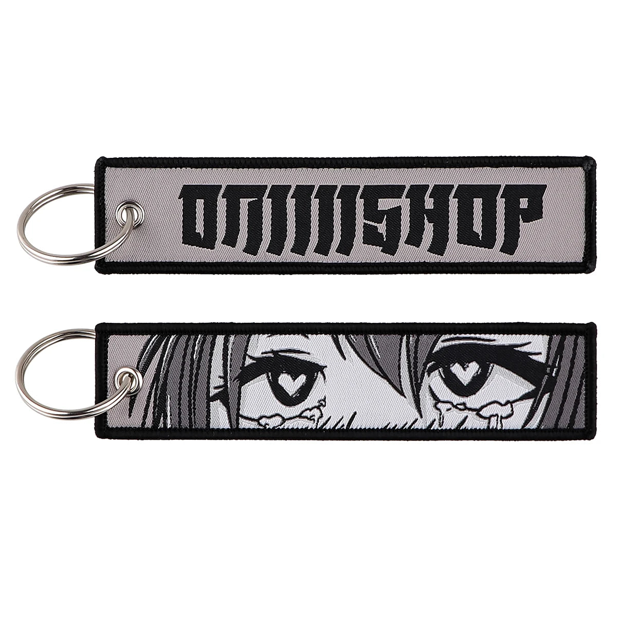 Japanese Anime Cool Embroidery Key Fobs