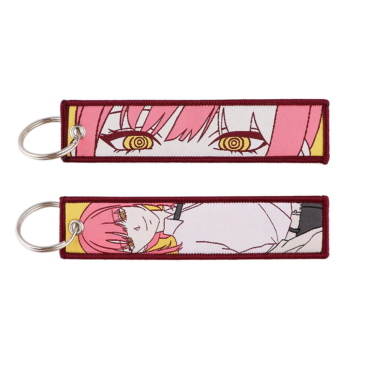 Japanese Anime Cool Embroidery Key Fobs