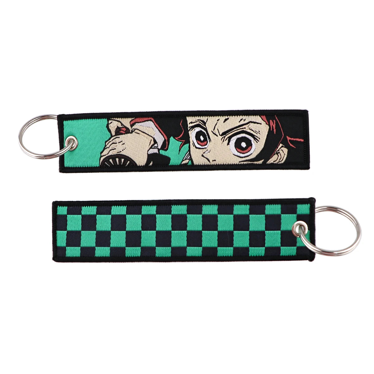 Japanese Anime Cool Embroidery Key Fobs