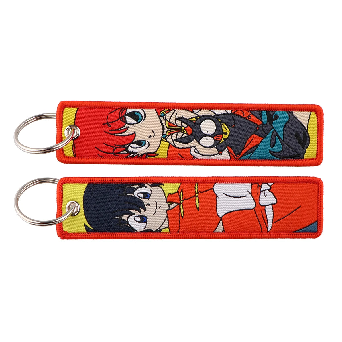 Japanese Anime Cool Embroidery Key Fobs