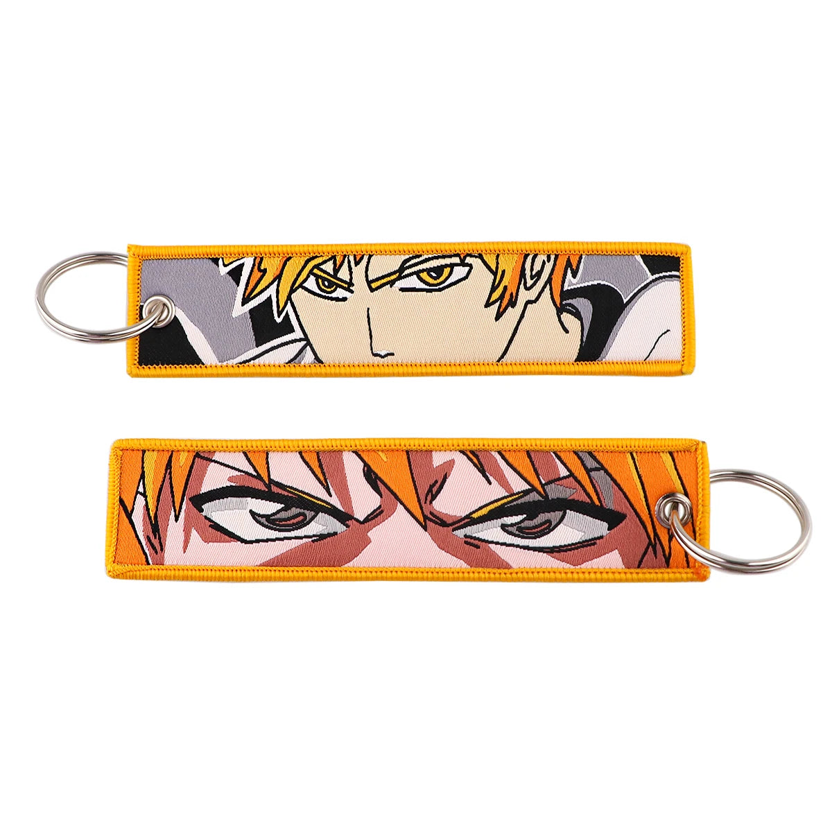 Japanese Anime Cool Embroidery Key Fobs