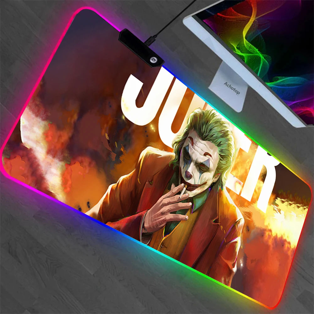 RGB Pc Gamer Keyboard Mouse Pad