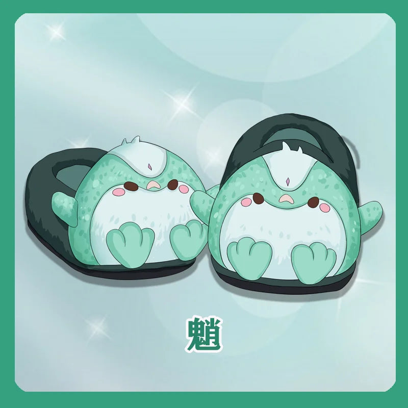 Genshin Impact Plush Slippers