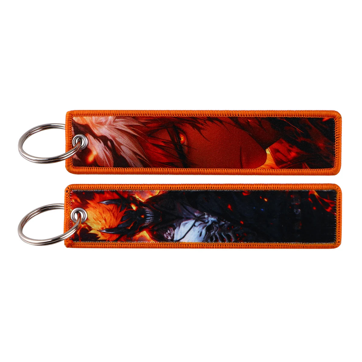 Japanese Anime Cool Embroidery Key Fobs