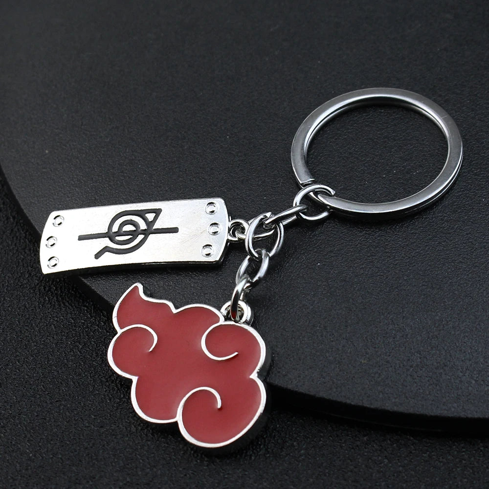 Anime Metal Keychain Uchiha Itachi Sharingan