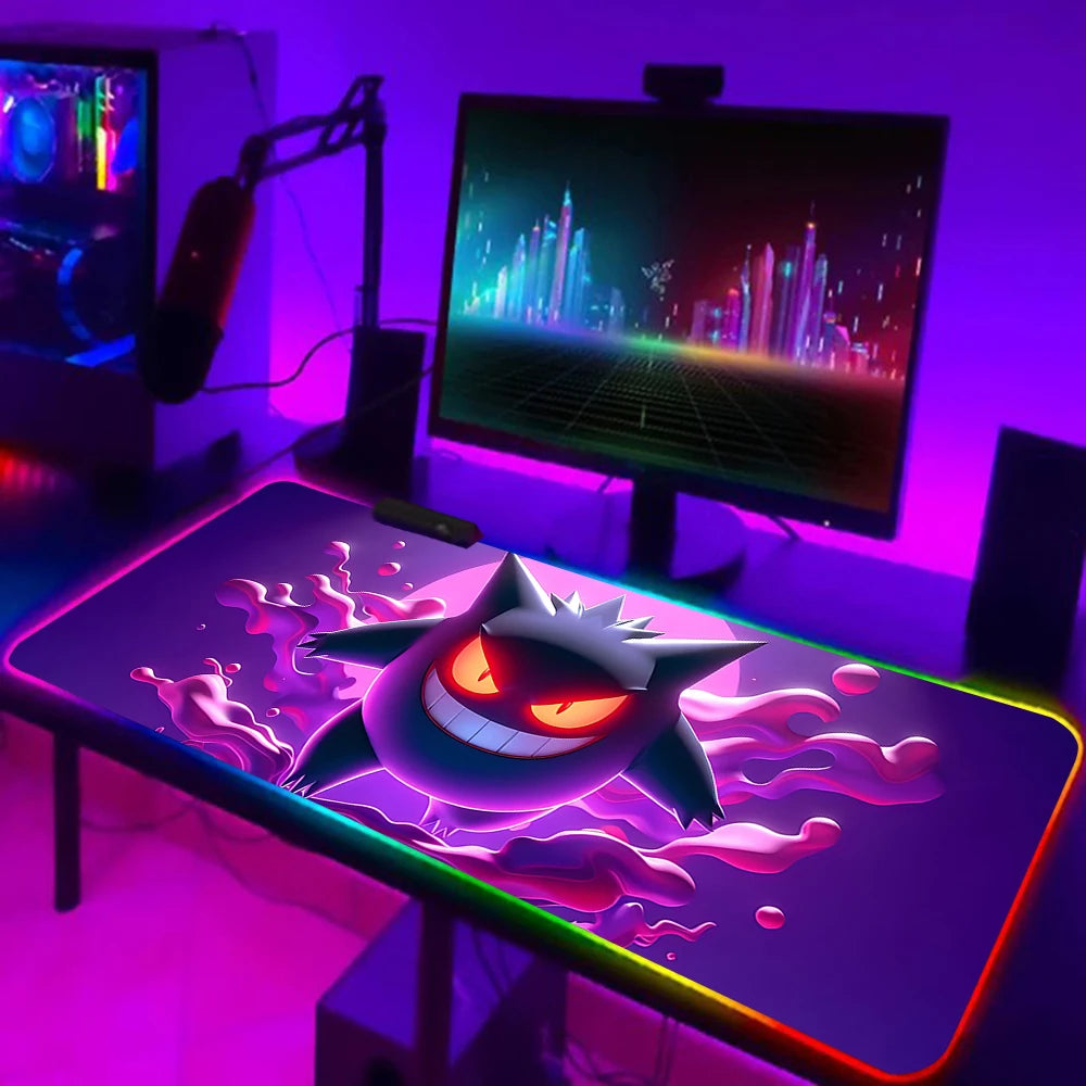 RGB Keyboard Mouse Pad