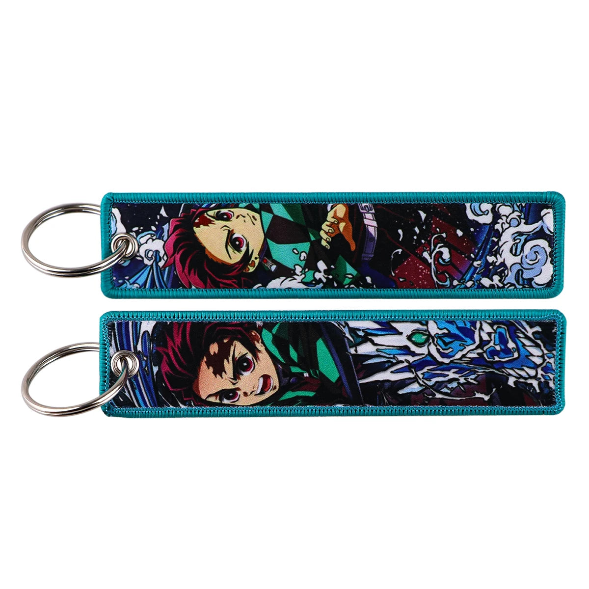 Japanese Anime Cool Embroidery Key Fobs