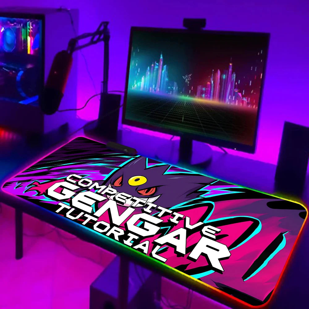 RGB Keyboard Mouse Pad