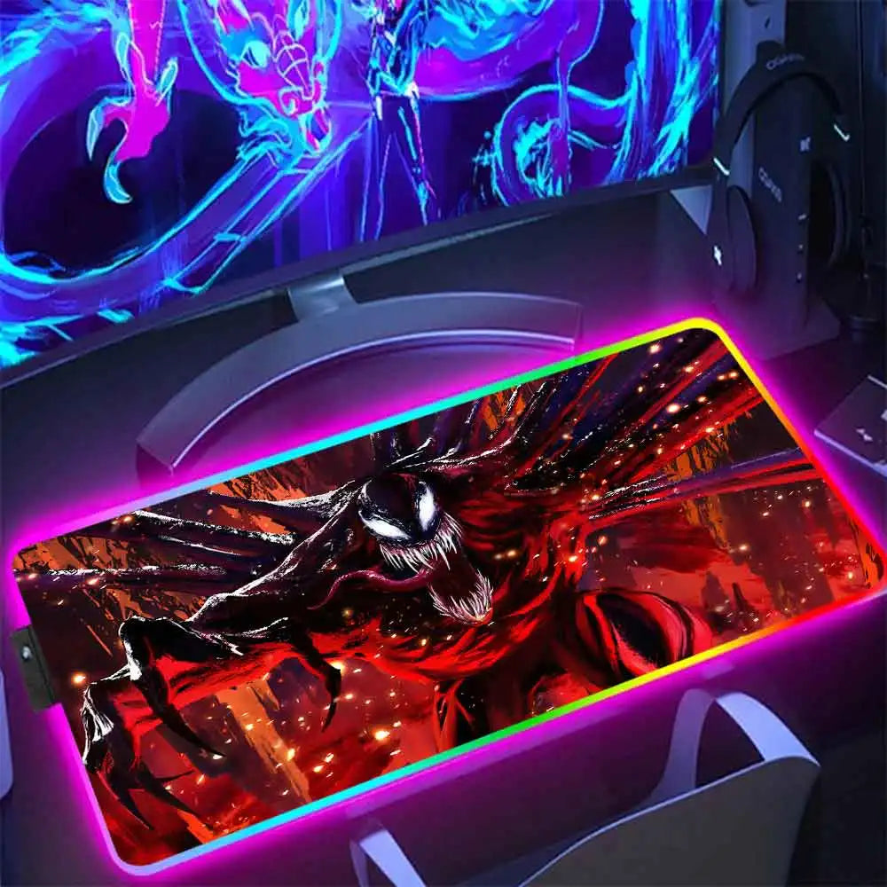 RGB Pc Gamer Keyboard Mouse Pad