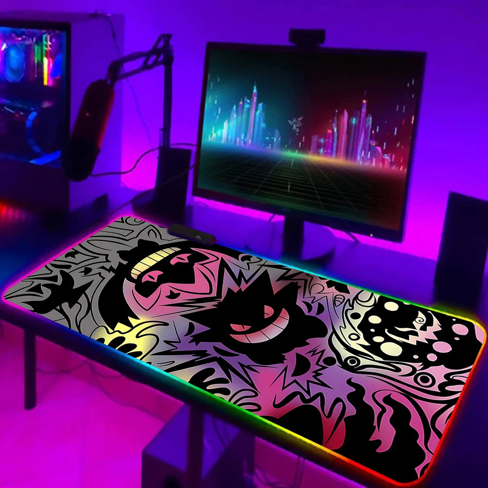 RGB Keyboard Mouse Pad