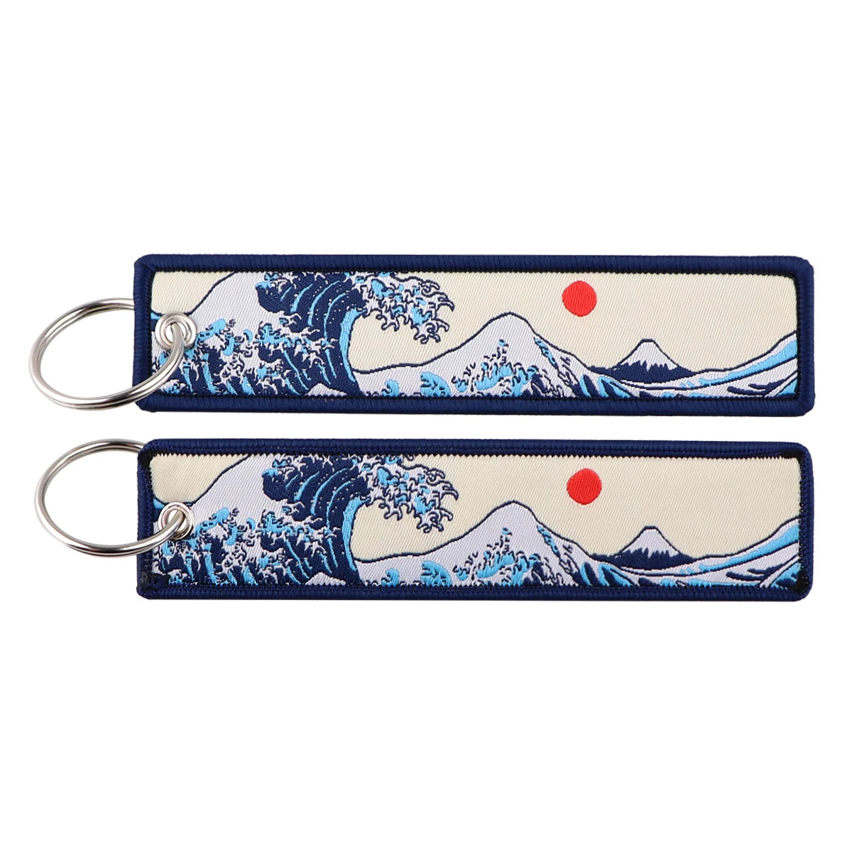 Japanese Anime Cool Embroidery Key Fobs