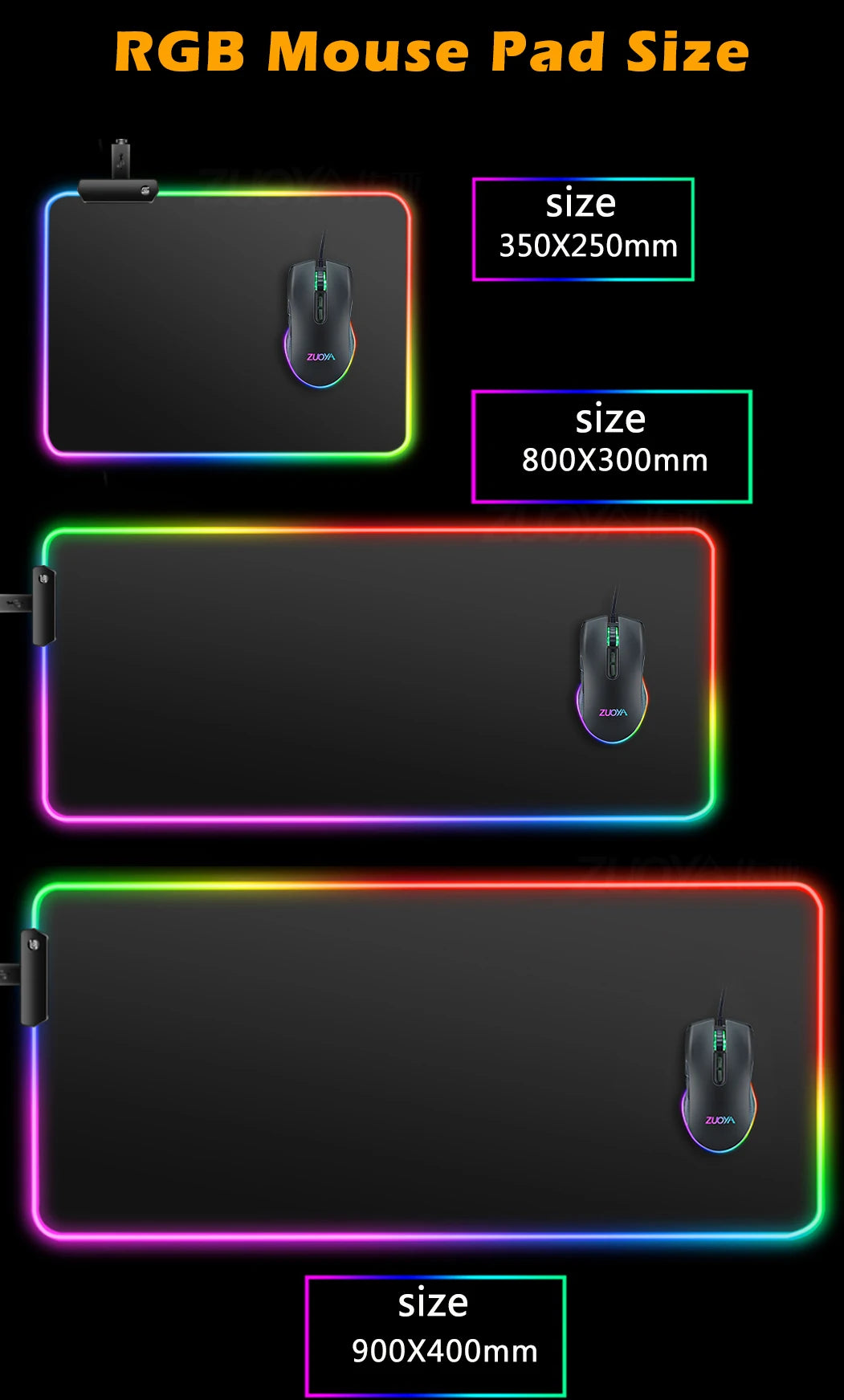 Zero Two Mouse Pad Pc RGB