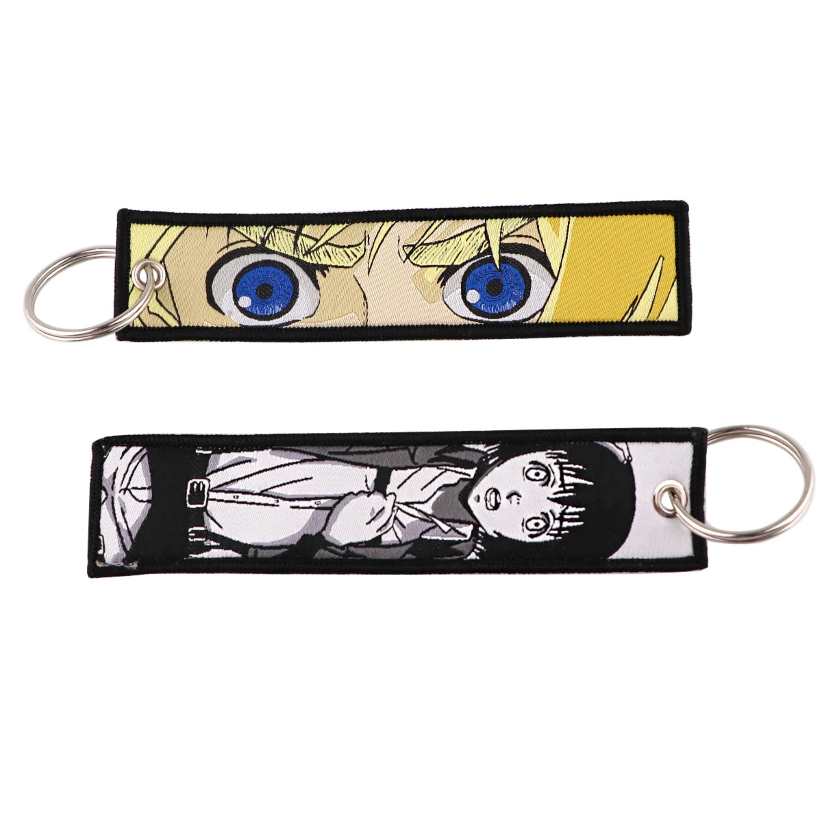 Japanese Anime Cool Embroidery Key Fobs