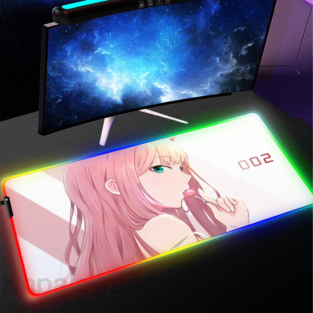 RGB Mouse Pad Large Zero Two