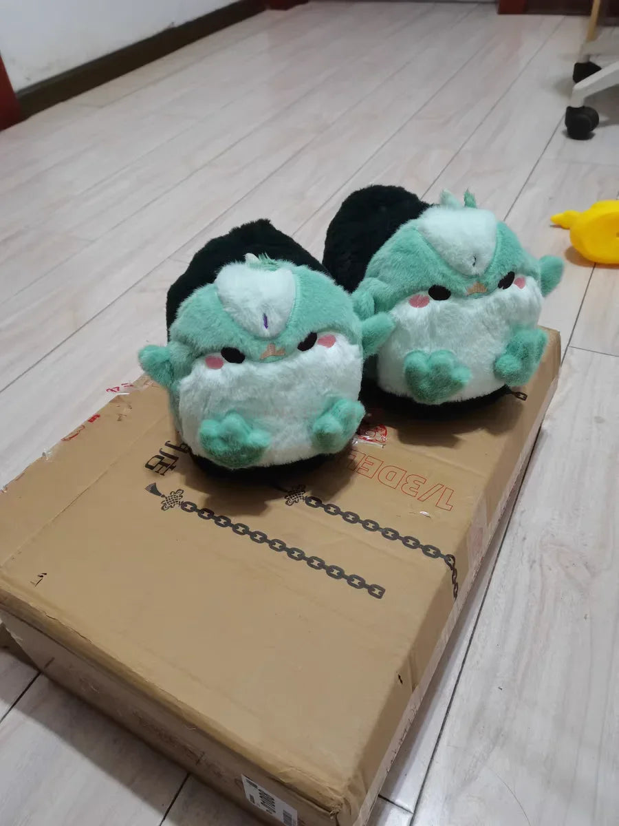 Genshin Impact Plush Slippers