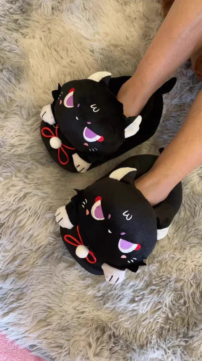 Genshin Impact Plush Slippers