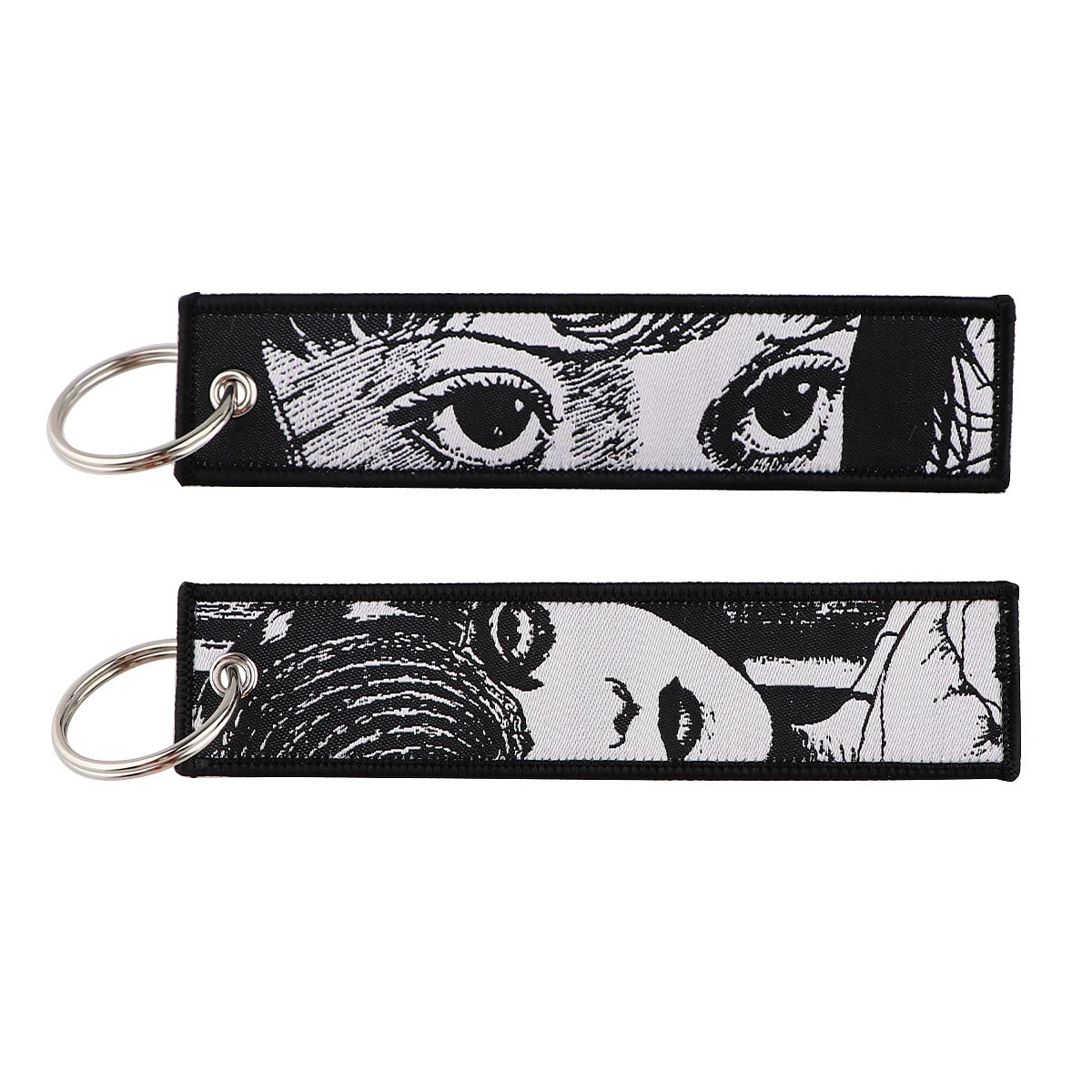 Japanese Anime Cool Embroidery Key Fobs