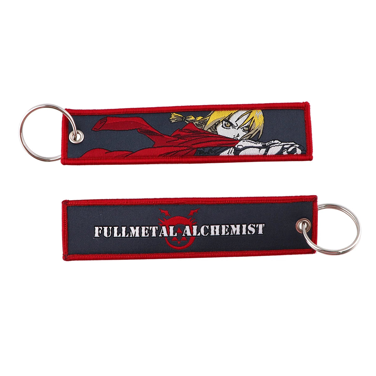 Japanese Anime Cool Embroidery Key Fobs