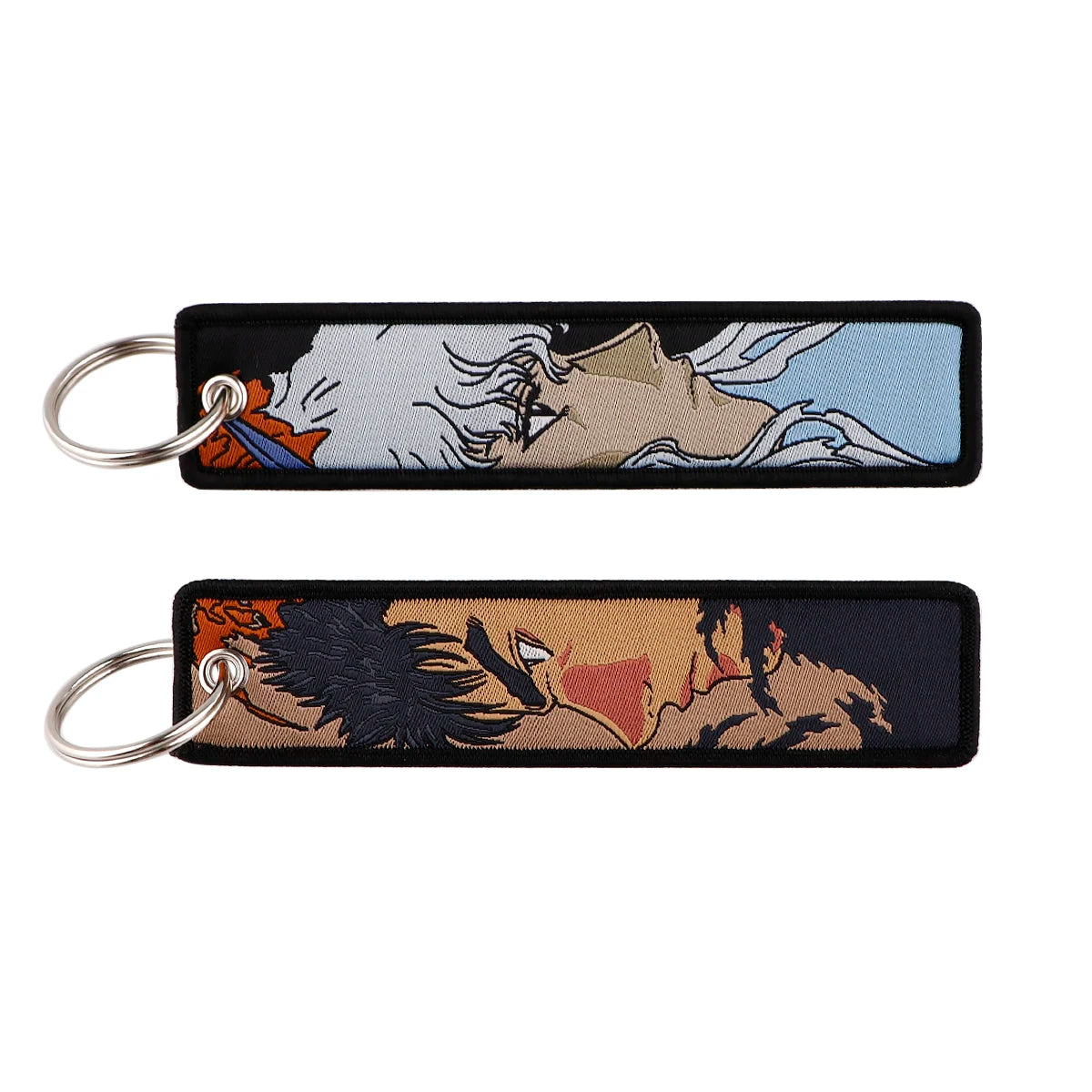 Japanese Anime Cool Embroidery Key Fobs