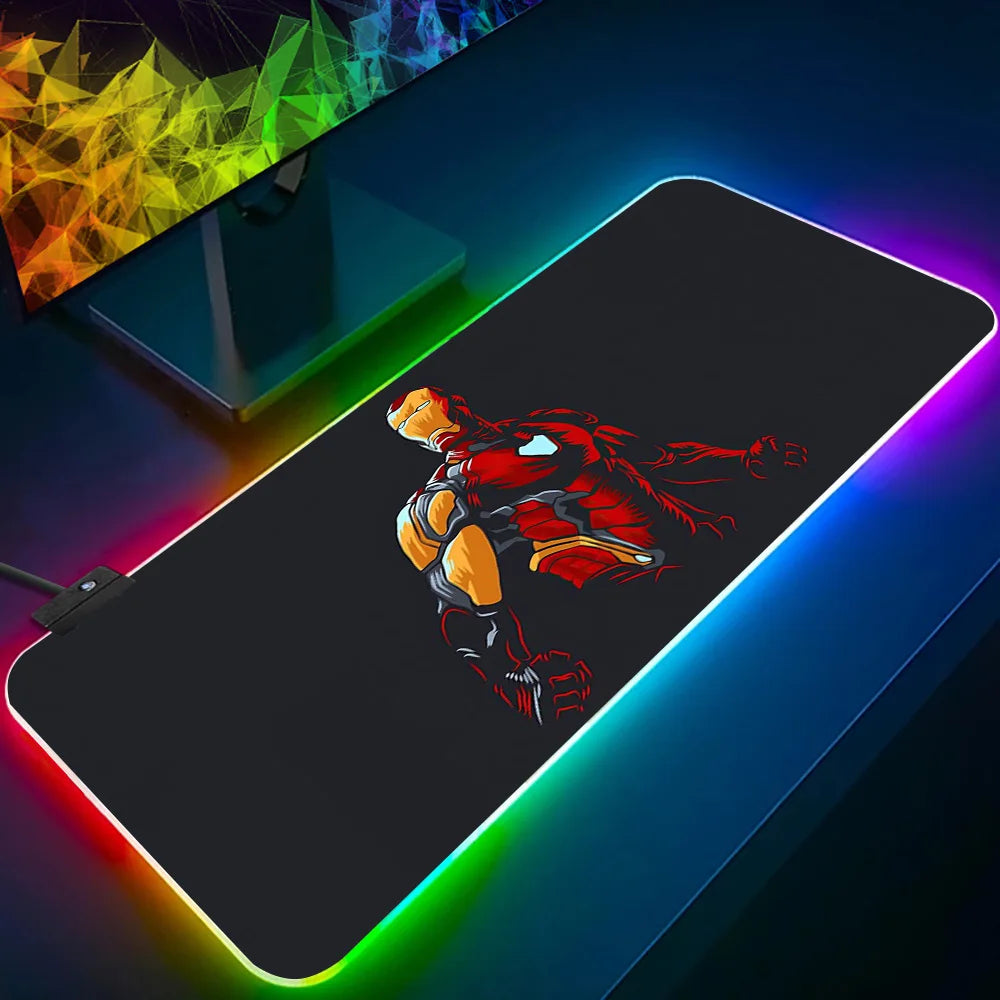 RGB Pc Gamer Keyboard Mouse Pad