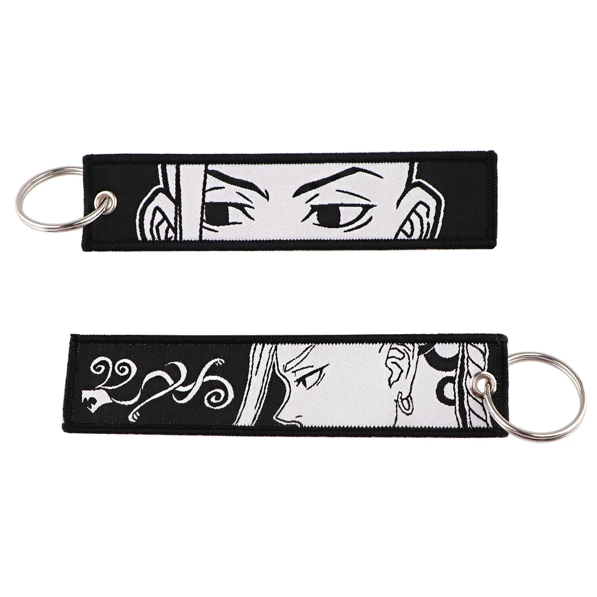 Japanese Anime Cool Embroidery Key Fobs