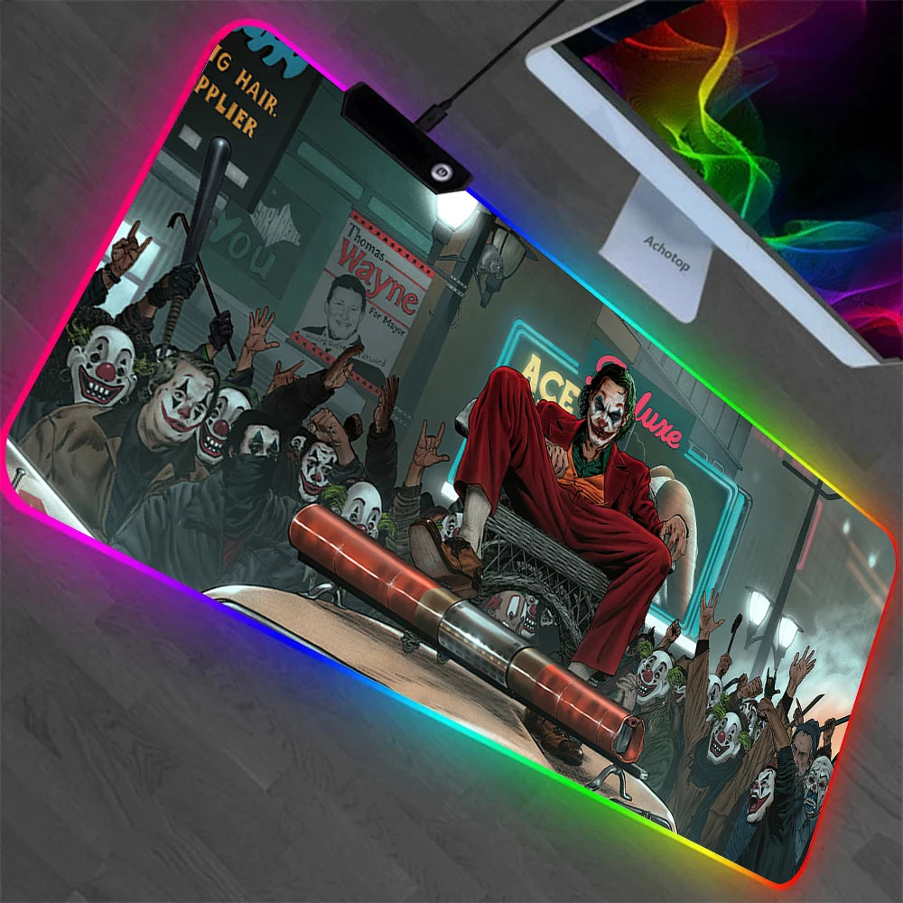 RGB Pc Gamer Keyboard Mouse Pad