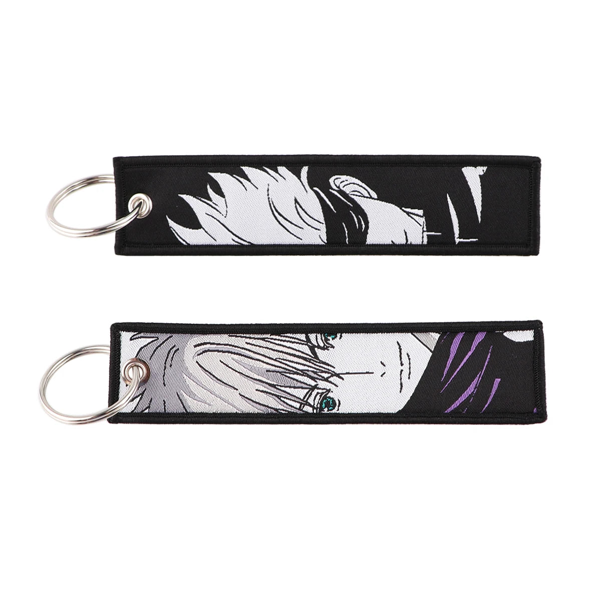 Japanese Anime Cool Embroidery Key Fobs