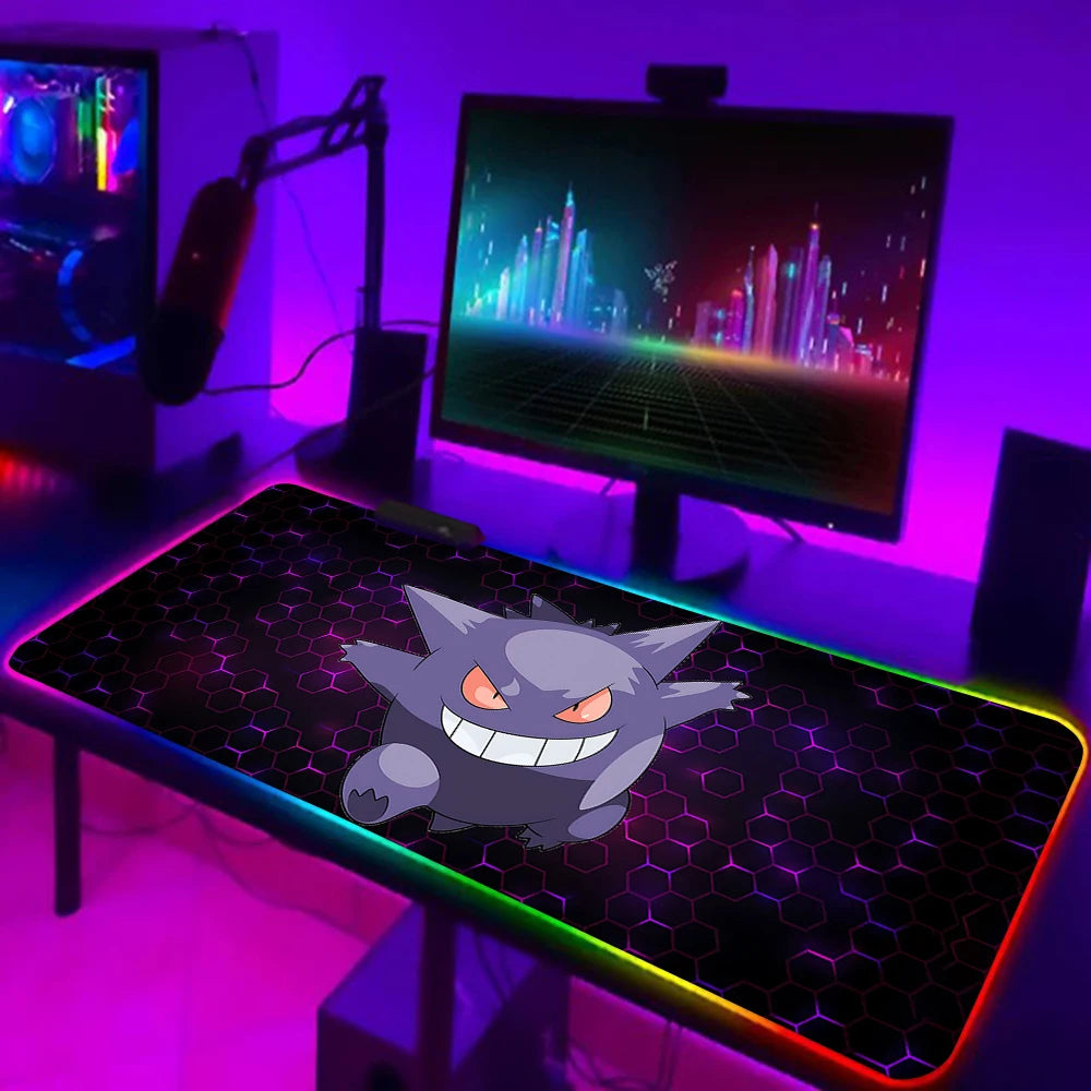 RGB Keyboard Mouse Pad