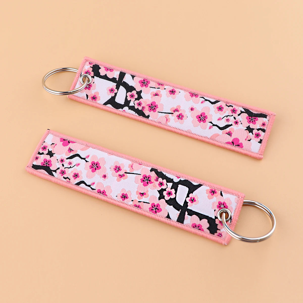 Japanese Anime Cool Embroidery Key Fobs