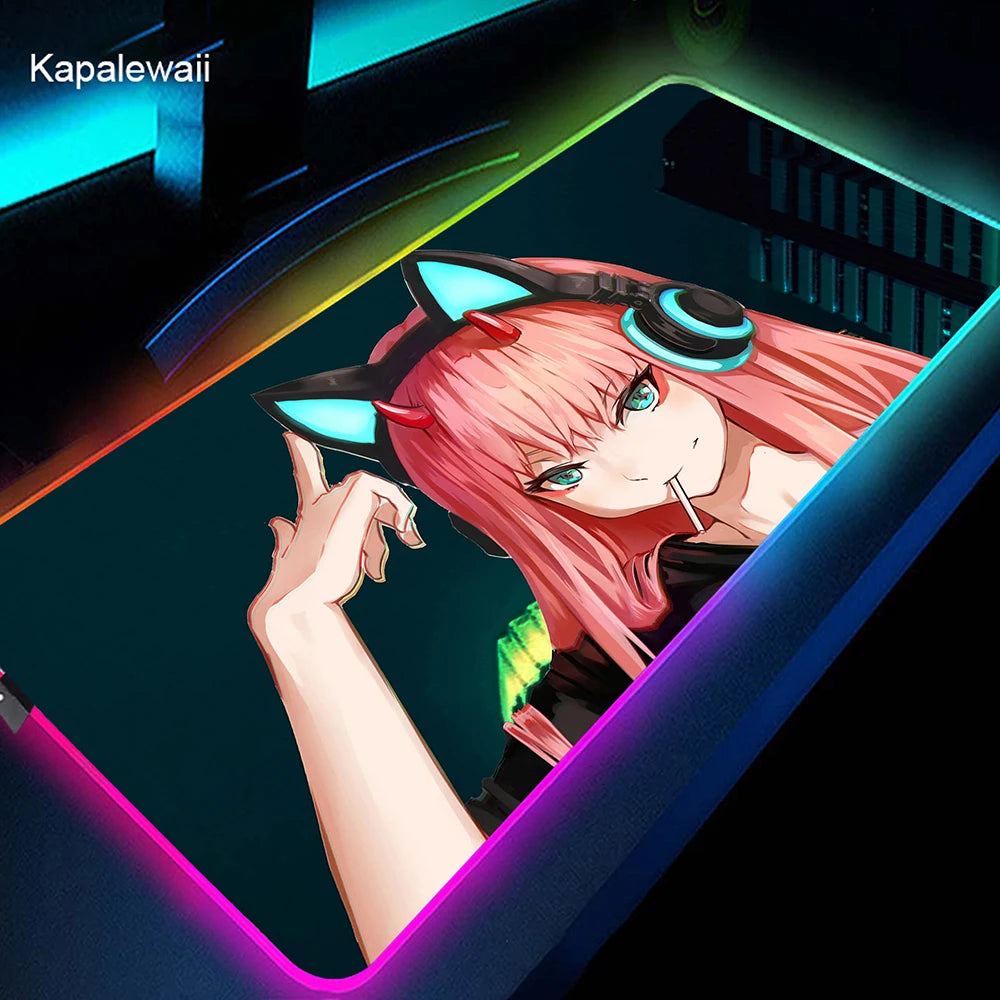 Zero Two Mouse Pad Pc RGB