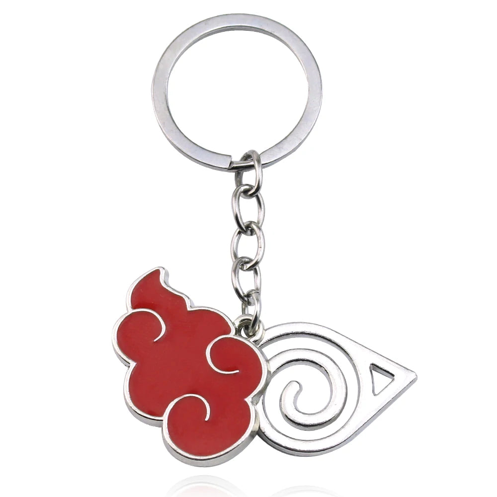 Anime Metal Keychain Uchiha Itachi Sharingan