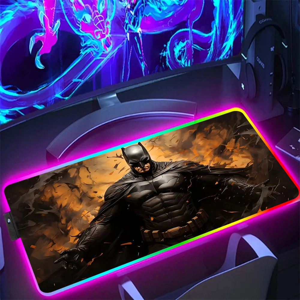 RGB Keyboard Mouse Pad