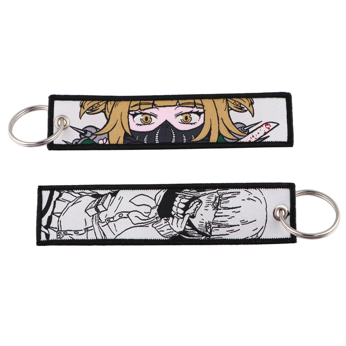 Japanese Anime Cool Embroidery Key Fobs