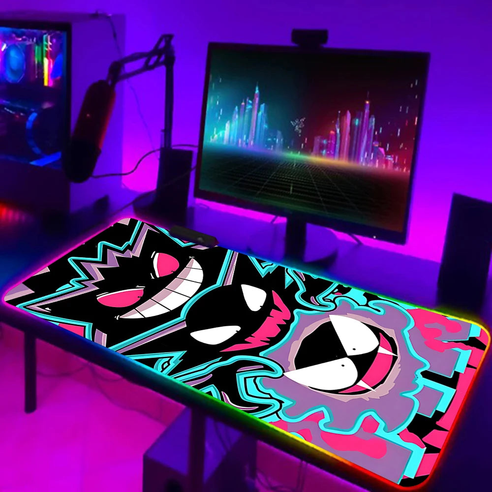 RGB Keyboard Mouse Pad