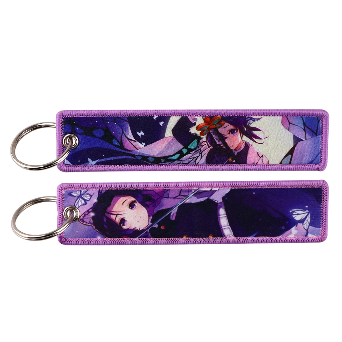 Japanese Anime Cool Embroidery Key Fobs