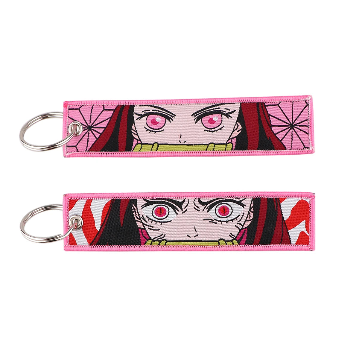 Japanese Anime Cool Embroidery Key Fobs