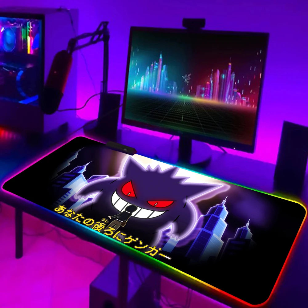 RGB Keyboard Mouse Pad