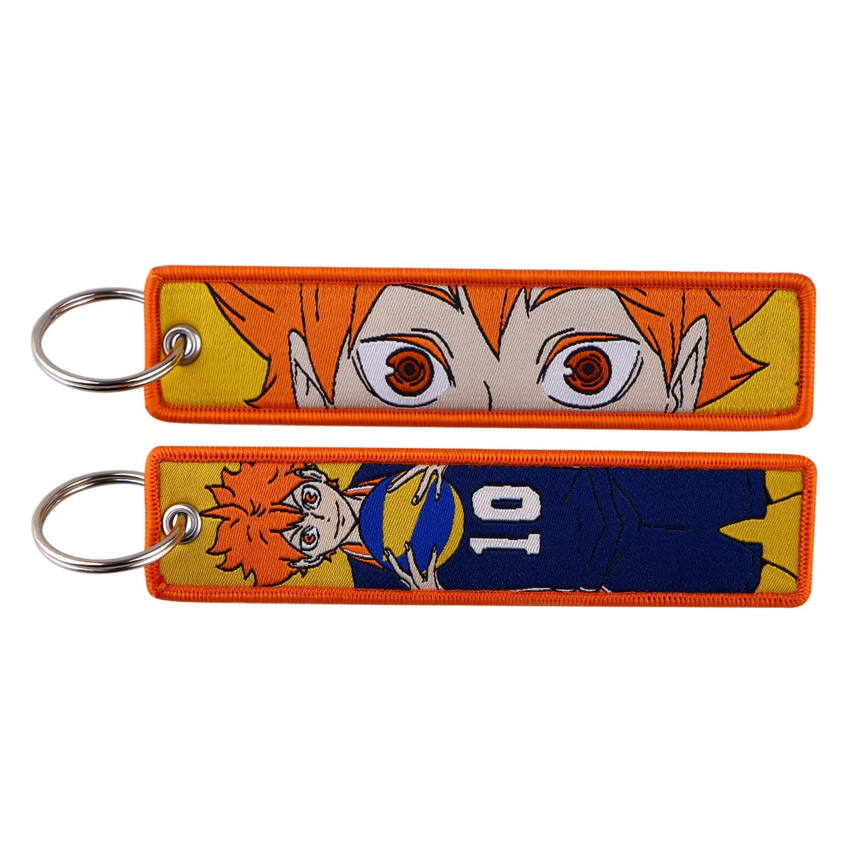 Japanese Anime Cool Embroidery Key Fobs