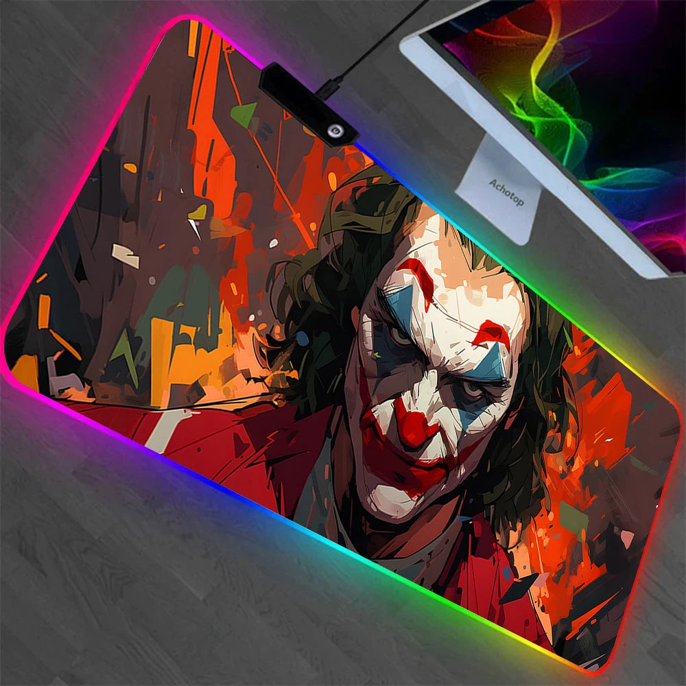 RGB Pc Gamer Keyboard Mouse Pad