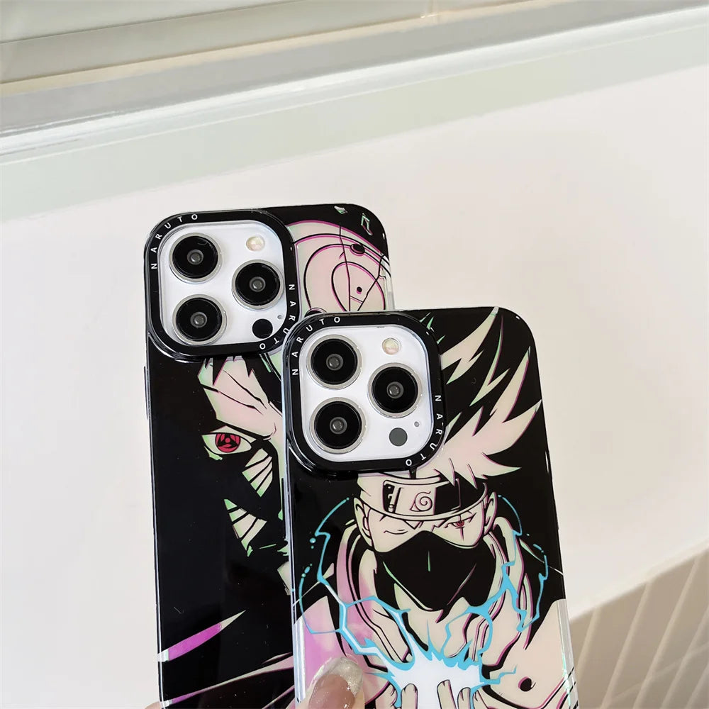 Anime Kakashi Obito Pain Cases for iphone 15 14 13 12 16 pro max 13pro 14pro Phonecase Gift