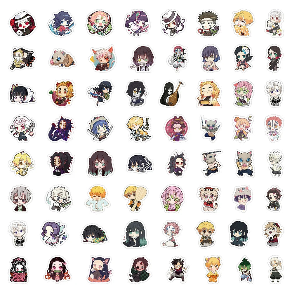 10/30/60PCS Cute Demon Slayer Anime Stickers Kamado Nezuko