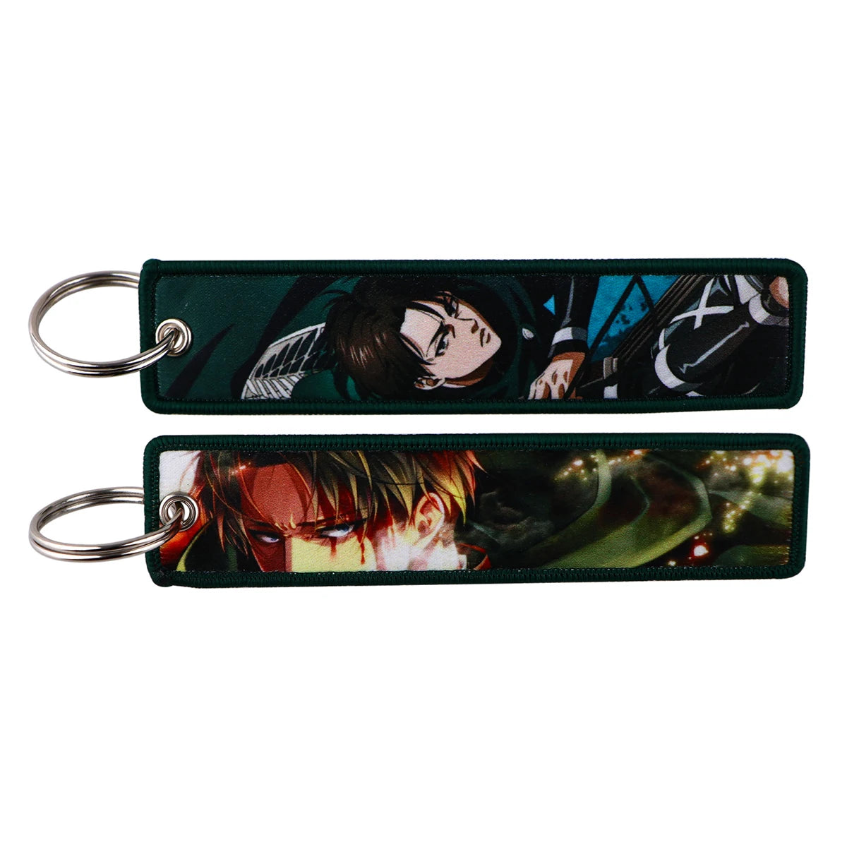 Japanese Anime Cool Embroidery Key Fobs