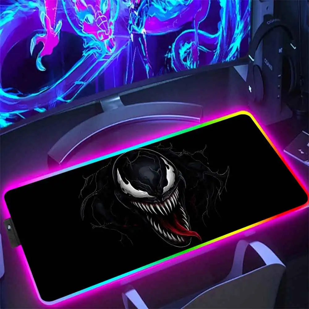 RGB Pc Gamer Keyboard Mouse Pad