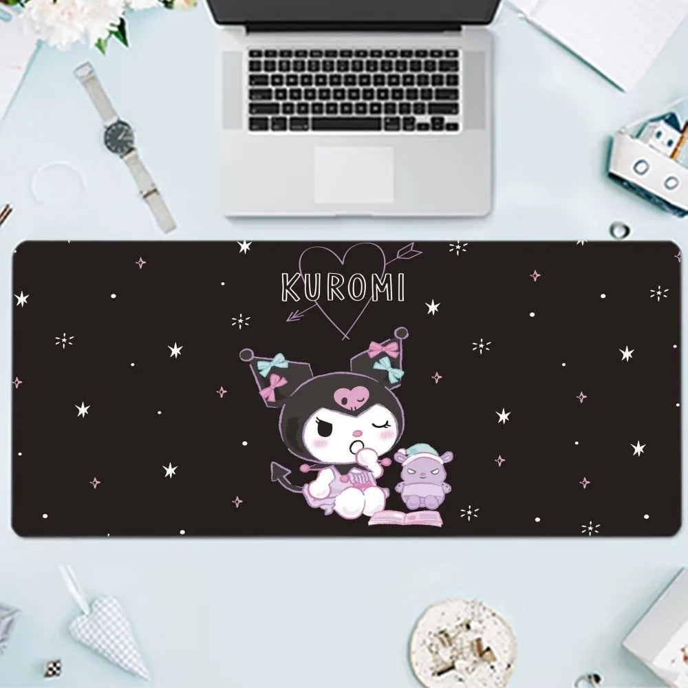 Kuromi Kawaii Mousepad Large Gaming Mouse Mat