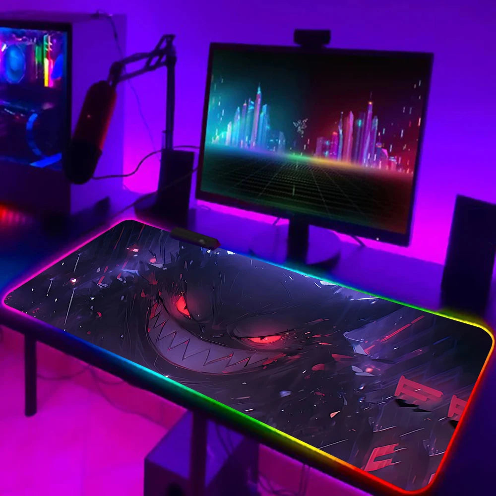 RGB Keyboard Mouse Pad