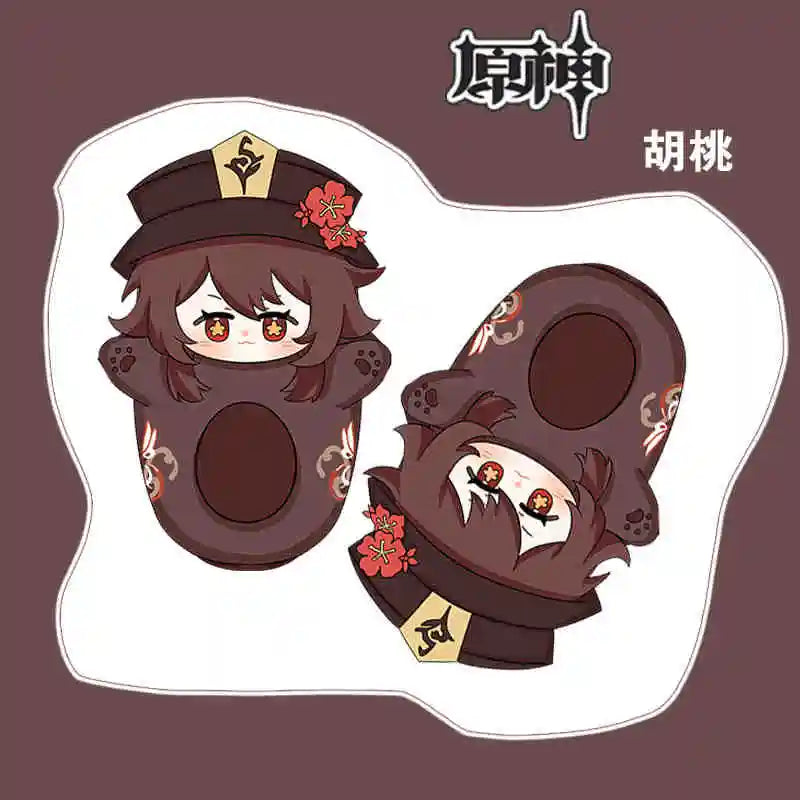 Genshin Impact Plush Slippers