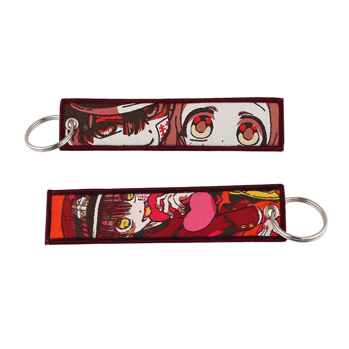 Japanese Anime Cool Embroidery Key Fobs